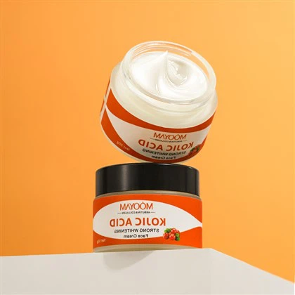Kojic skābes sejas krēms